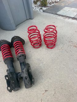 Lowering Springs and Strut Assembly Set