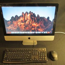 Imac Mid 2011 21.5 Inch With Logitech Keyboard And Mouse