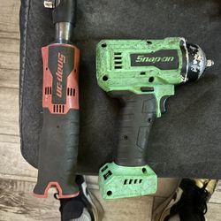 Snap-on impact and ratchet