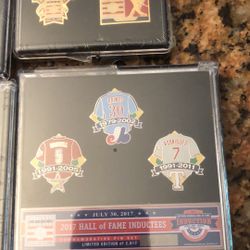 MLB hall of fame pins