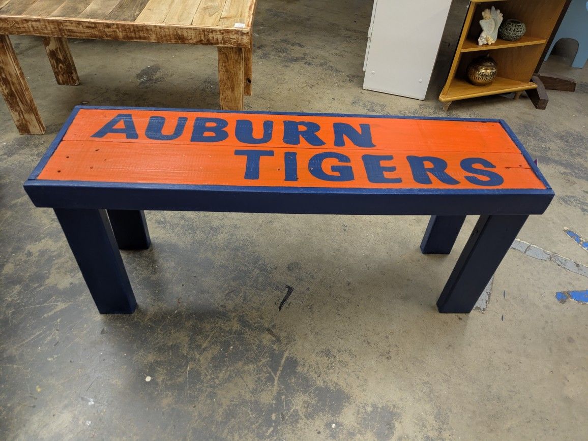 Handmade Auburn Bench
