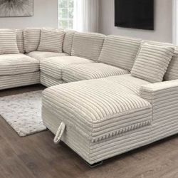 New Sectional Sleeper In Box 