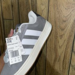 adidas Grand Court Alpha 0 – Grey/White 👟