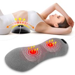 Heated Lumbar Massage Pillow with Vibration