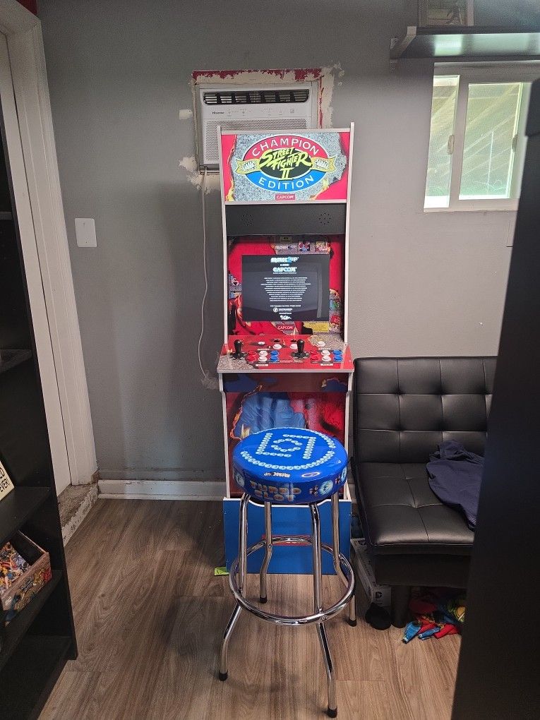 Street Fighter 2 Arcade1up Blood Clot Edition