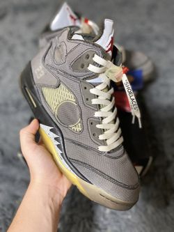 Off-White x Air Jordan 5 Retro SP 'Muslin' for Sale in Off-White x Air Jordan 5 Retro SP 'Muslin' for Sale in