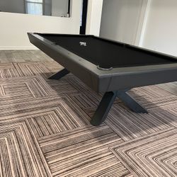 New 8ft Pool Table Modern Contemporary Style Delivery Installation Included 