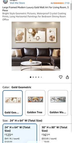 Modern wall decor frames
