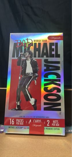 Michael Jackson Bad World Tour Trading Card Hobby Box