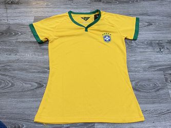 Brasil Soccer Jersey Womens Small(chica)