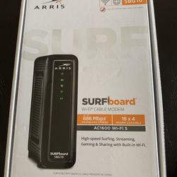Arris Surfboard Wi-fi Cable Modem SBG10