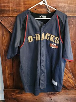 Arizona Diamondbacks Button Up Embroidered Baseball Jersey - XL - True Fan Brand