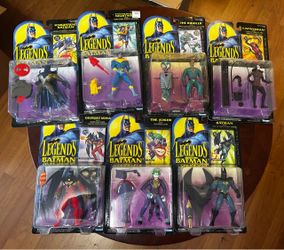 Legends of Batman KENNER SEALED Vintage Action Figure Lot
