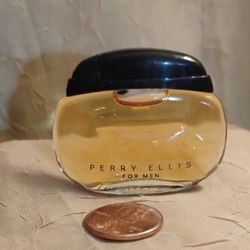 Vintage PERRY ELLIS   For  Men Cologne Miniature  4ml/ .14 fl oz  Splash