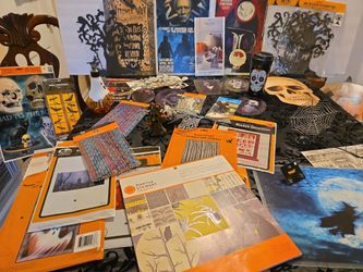 Halloween decor assortment