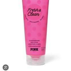 VICTORIA SECRETS  FRESH AND CLEAN LOTION