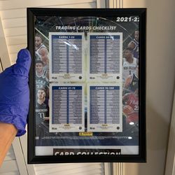 Card Collection Checklist 1-100  PANINI CARDS 