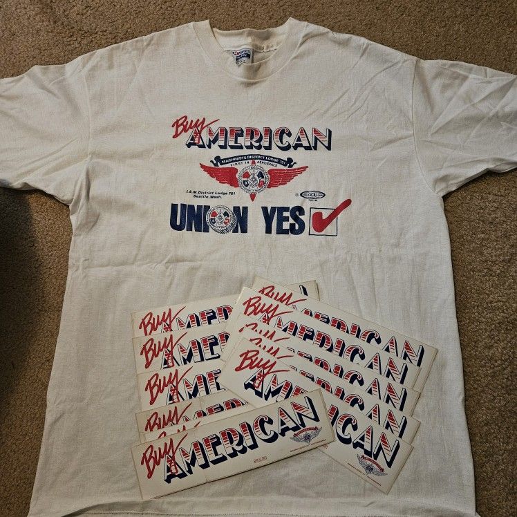 Machinist Union T- shirt / Decals