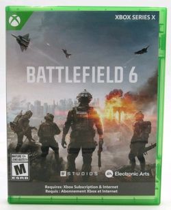 Battlefield 6 Microsoft Xbox Series X Video Game Physical Disc Edition New
