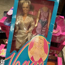 Vanna White Doll 1990 Limited Edition Fashion Dress #003