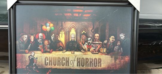 Church of horrors painting