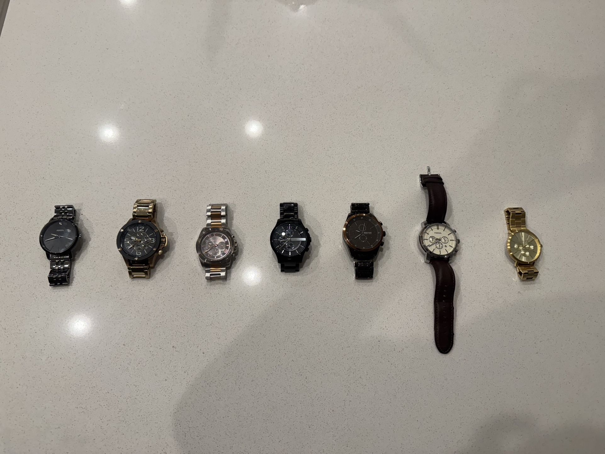 7 watches for Sale (All Work Well)