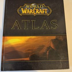 Vintage world of  Warcraft Atlas book hardcover