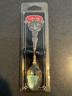 New York Collectible Silver Plated Souvenir Spoon