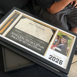 Graduation Photo Frames Certificate 2026