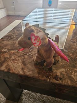 1998 TY Beanie Baby SCORCH DRAGON