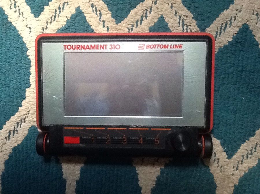 Bottom Line Tournament 310 fishfinder