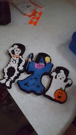 Halloween stamps x3