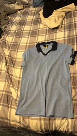 Express Light Blue Polo Shirt