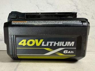 Ryobi OP4060A1 40V 6Ah Lithium Battery Genuine Ryobi 40V Battery (A1G011927)