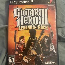 Guitar Hero 3 PS2 