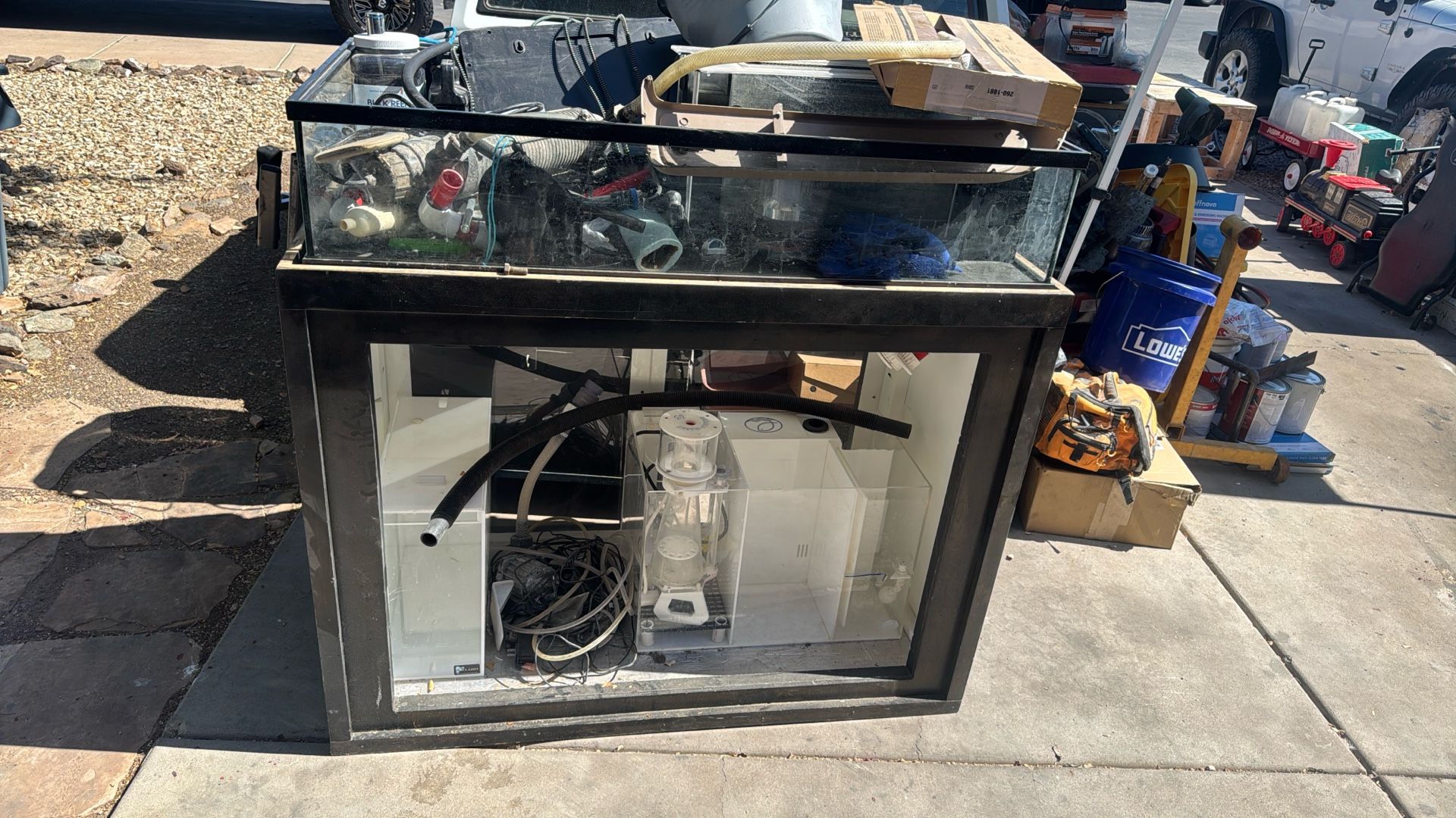 Salt Water Fish Tank And Stand