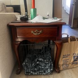 Side table with drawer