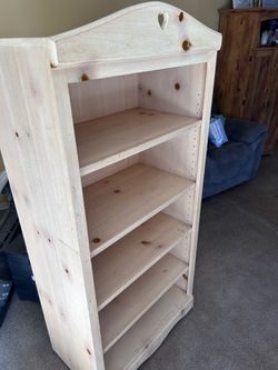 Wooden Bookshelf