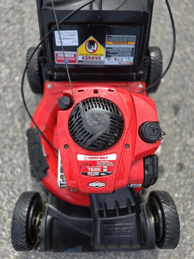 Troy Bilt 21" 6.25HP 150cc Briggs & Stratton Self Propelled Lawnmower