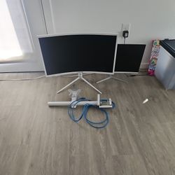 White Gaming Monitors