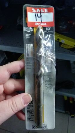 Dewalt pilot point 1/2in drill bit