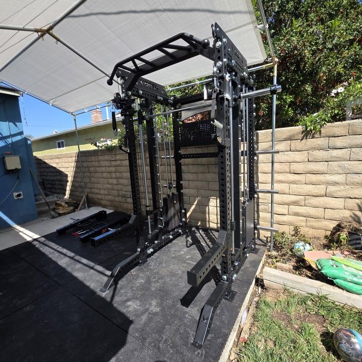 NEW Vesta Pro Series 3in1 Squat Rack | Functional Trainer | Smith Machine | Pulley System |🔴WEIGHTS,BAR, & BENCH SOLD SEPARATELY 🔴 FREE DELIVERY🚚
