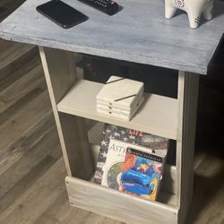 Modern Rustic Side Table 