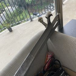 Twin Mattress , Box Spring And Metal Bed Frame 