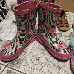 Girl Rain Boots 