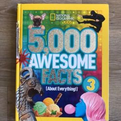 National Geographic Kids 5000 Awesome Facts Non-fiction Book Story Book
