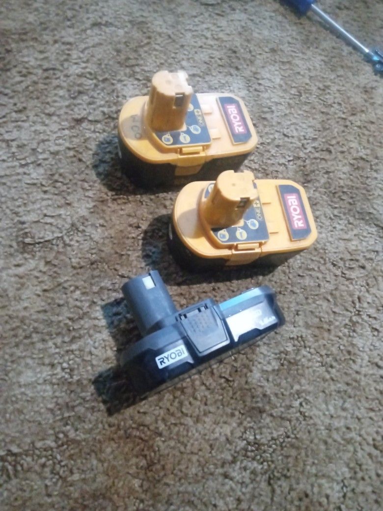 Ryobi Batteries 18v