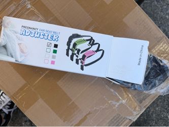 Pregnancy car seat belt adjuster