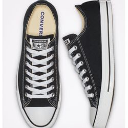 CONVERSE Chuck Taylor All Star Black Low Top Shoes 3.4 out of 5 Customer Rating This is a carousel with one large image and a track of thumbnails left