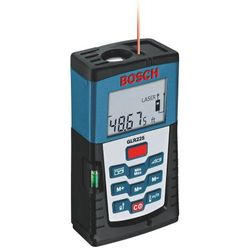 Bosch GLR225 Precision Digital Laser Distance Measuring Tool with 225 Foot Range